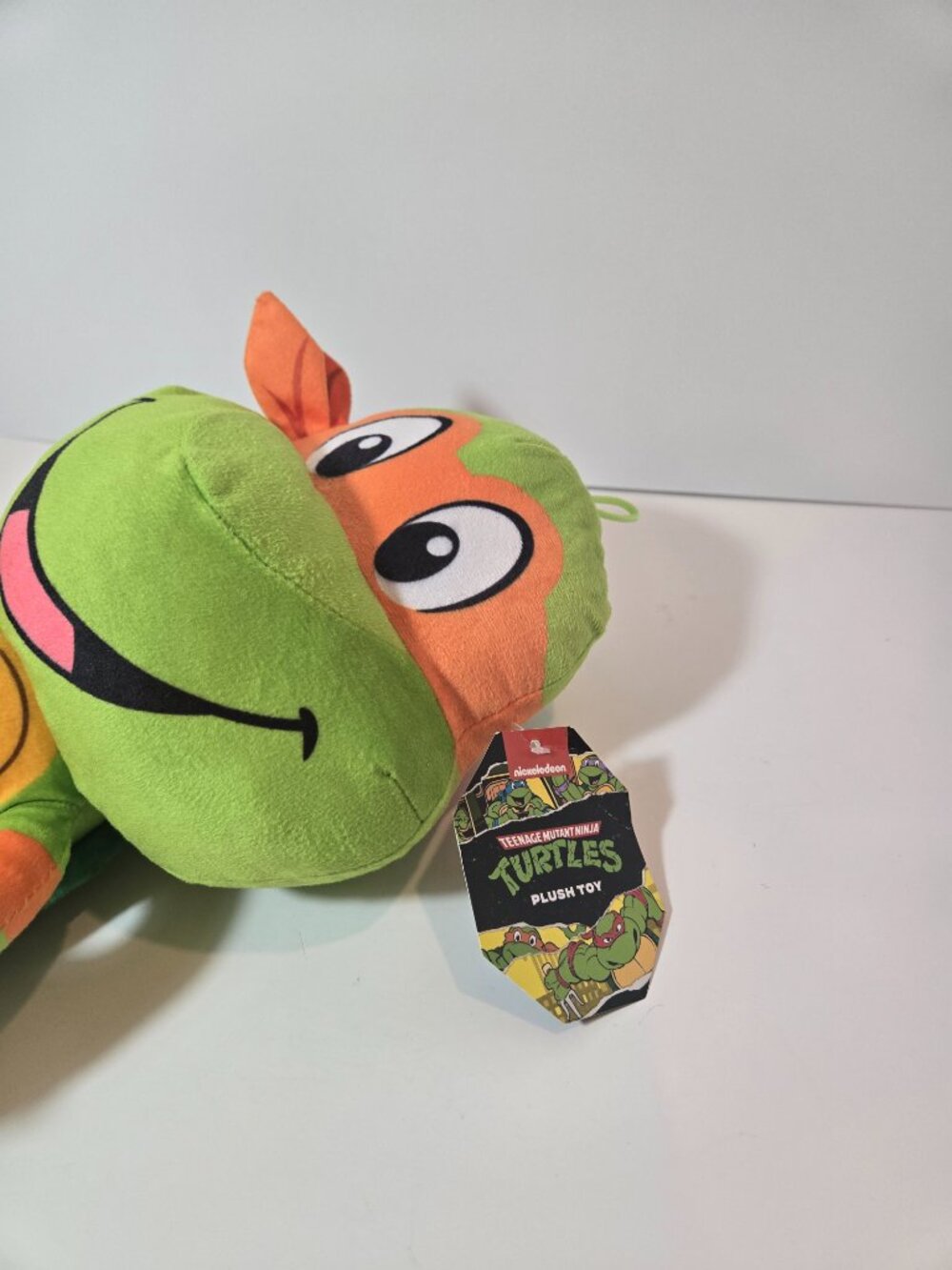 NWT Nickelodeon Teenage Mutant Ninja Turtles 14" Plush Doll Toy - Michelangelo - Picture 3 of 4